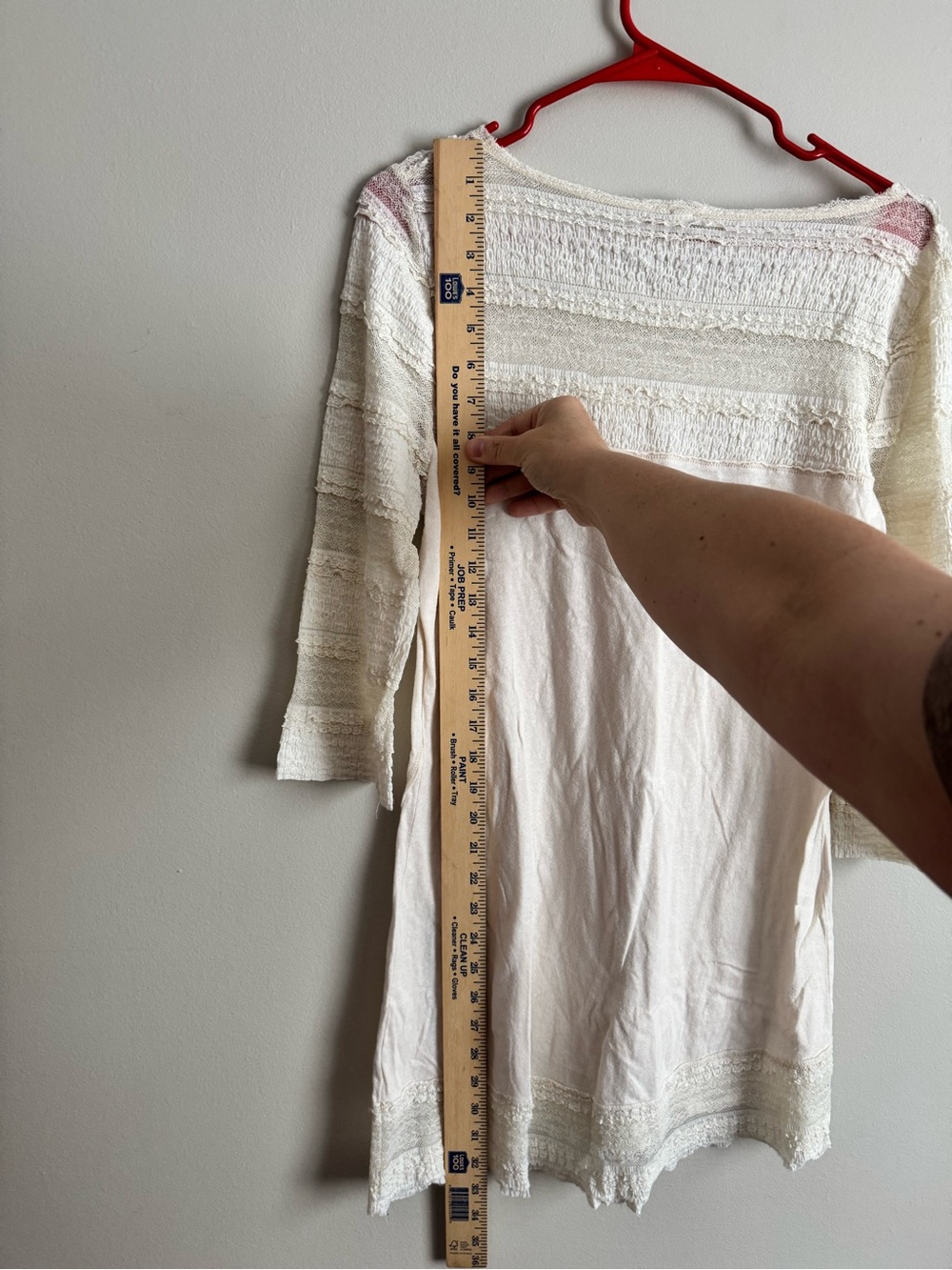 We The Free Free People Motor Soul Studios Lace Boho Tunic Top mini dress - Picture 8 of 9